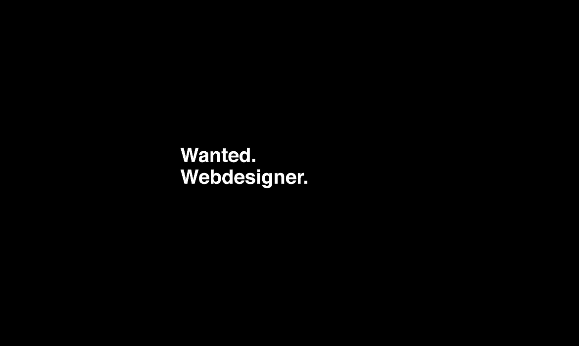 Wanted Webdesigner